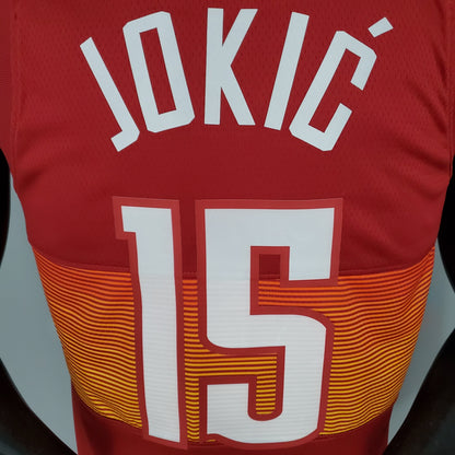Camiseta Denver Nuggets "City Edition" Roja