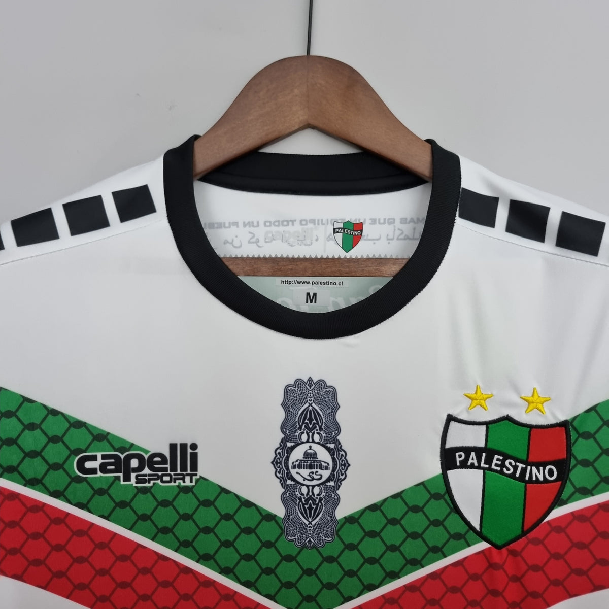 Camiseta Palestino Cuarta 2023 Versión Fan