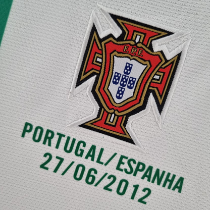 Camiseta Portugal Manga Larga Retro 2012