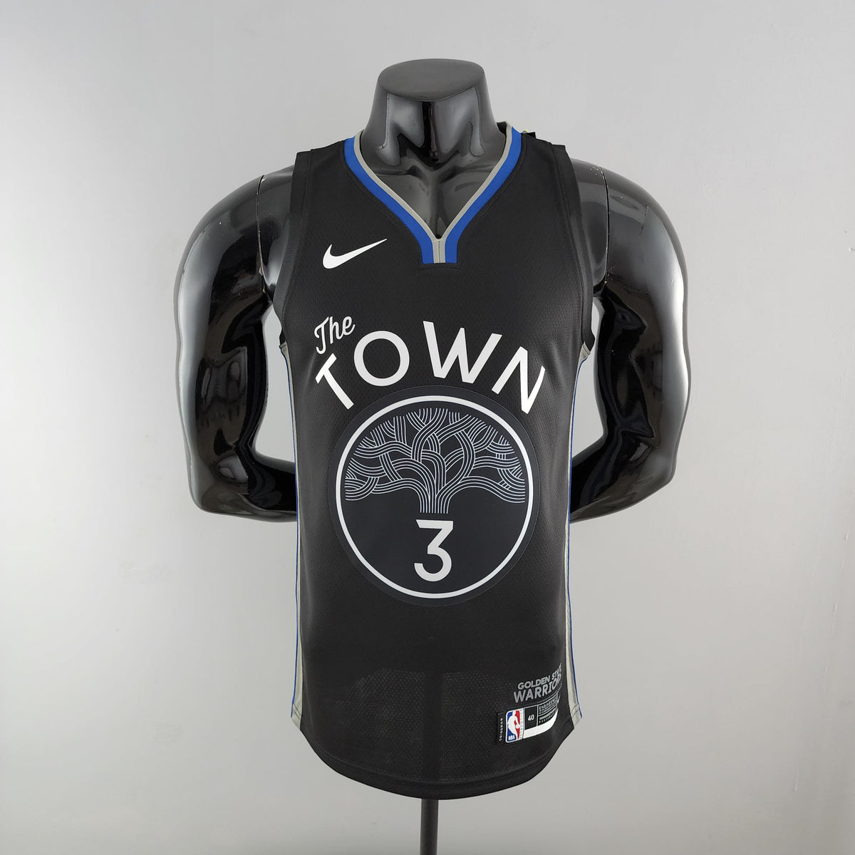 Camiseta Golden State Warriors City Edition Negra