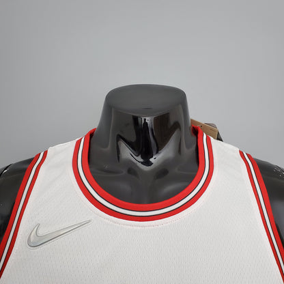 Camiseta Chicago Bulls Nike Blanco NBA 75 Aniversario