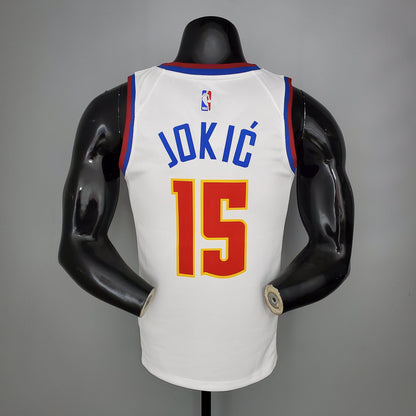 Camiseta Denver Nuggets "Bonus Edition" Blanca