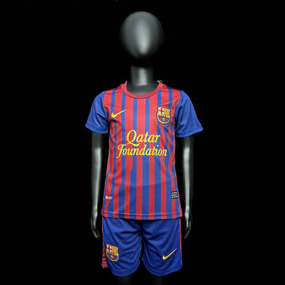 Barcelona Retro Kit Niños Local 2011/12