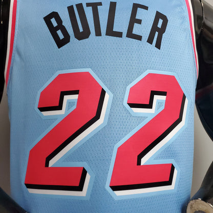 Camiseta Miami Heat Año 2020 Celeste