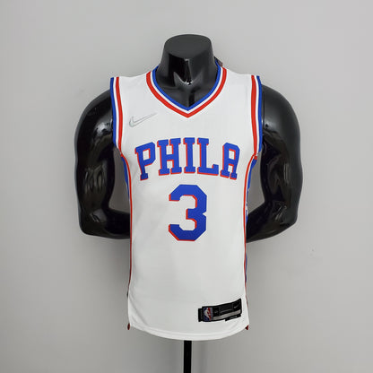 Camiseta NBA 75 Aniversario Philadelphia 76ers Blanca