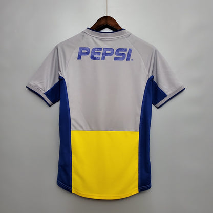 Camiseta Boca Juniors Visita Retro 2002