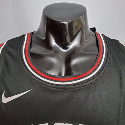 Camiseta Chicago Bulls Nike Negro NBA 75 Aniversario