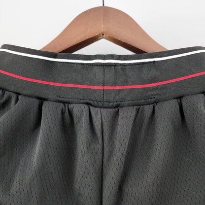 Camiseta Chicago Bulls Shorts Negro