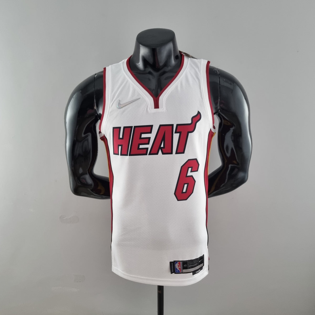 Camiseta NBA 75 Aniversario Miami Heat Blanca