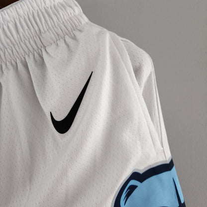 Camiseta Memphis Grizzlies Shorts Blanco