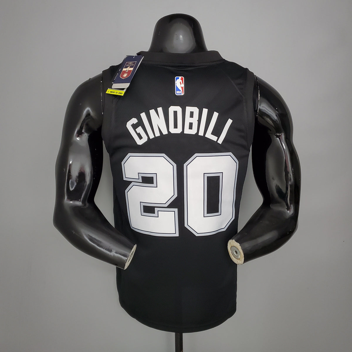 Camiseta San Antonio Spurs "City Edition" Negra NBA