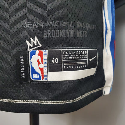 Camiseta Brooklyn Nets Negro City Edition