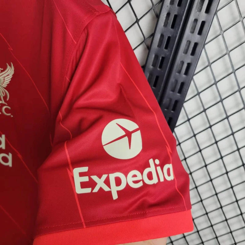 Camiseta Liverpool Local 2021/22 Versión Fan