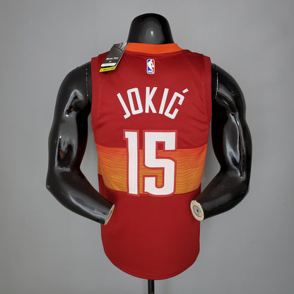 Camiseta Denver Nuggets "City Edition" Roja