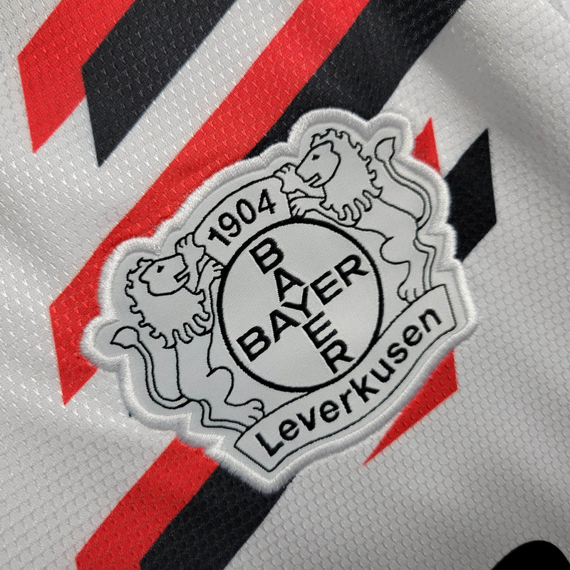 Camiseta Bayer 04 Leverkusen Visita 2023/24 Versión Fan