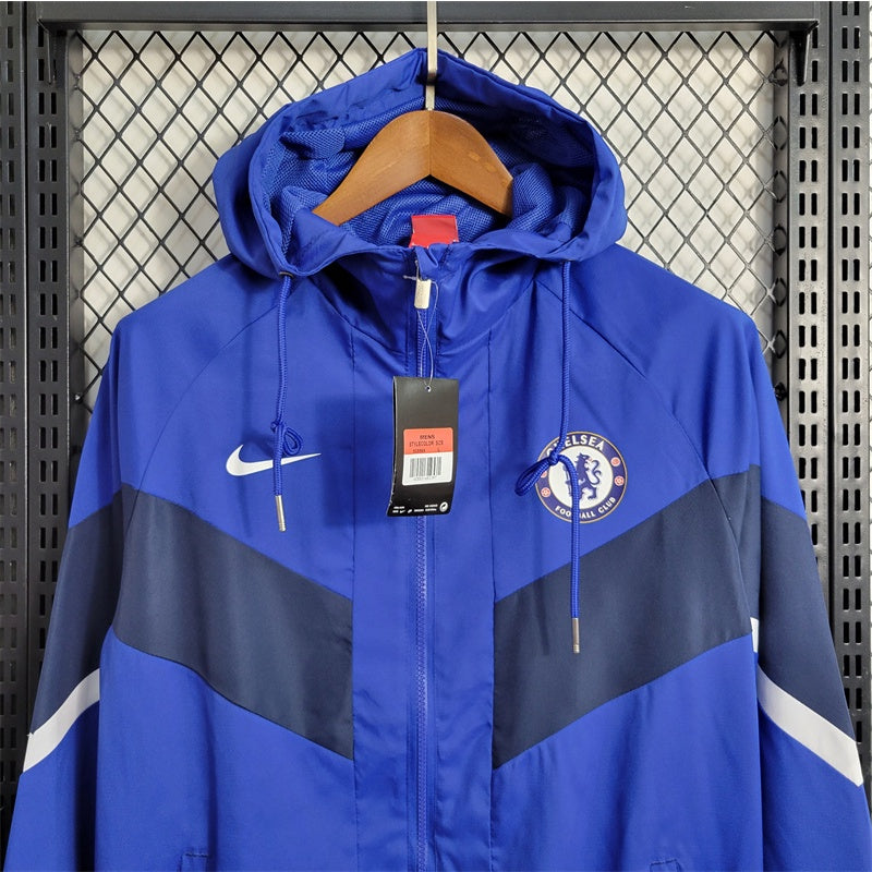 Chelsea Cortavientos Azul Completo