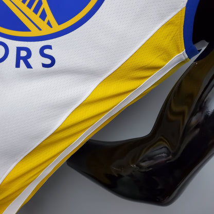 Camiseta Golden State Warriors Clásica Blanca NBA 75 Aniversario