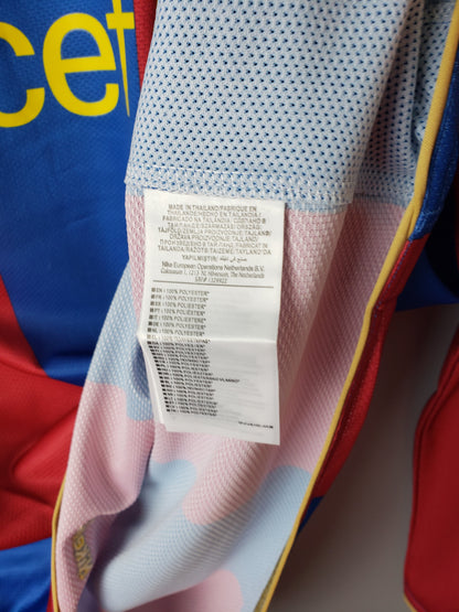 Camiseta FC Barcelona Manga Larga Retro 2007/08