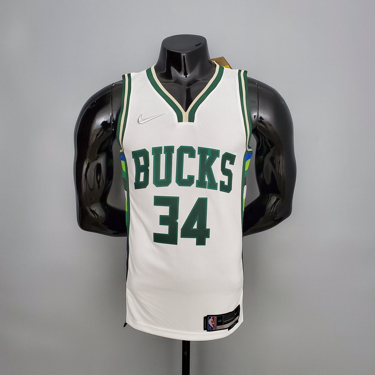 Camiseta Milwaukee Bucks 2022 Blanco NBA