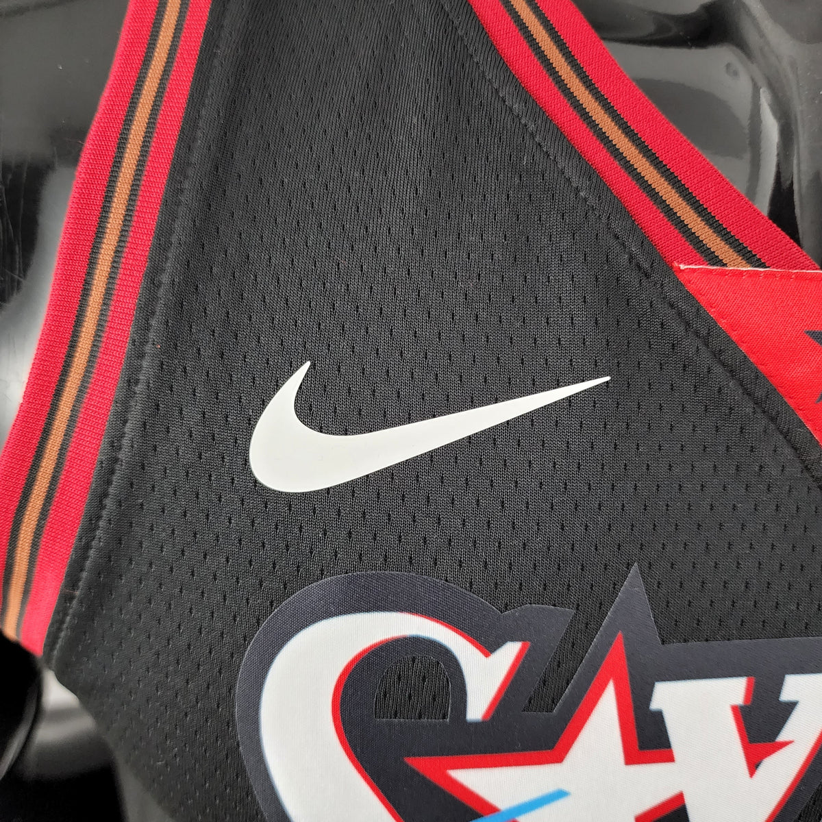 Camiseta Philadelphia 76ers Allen Iverson Negra
