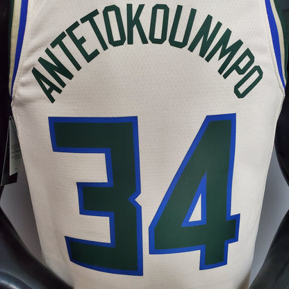 Camiseta Milwaukee Bucks Beige "Cream City Edition" NBA