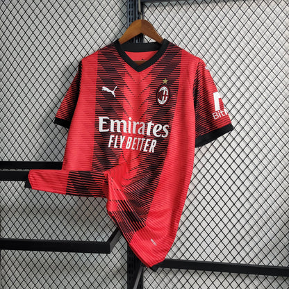 Camiseta AC Milán Local 2023/24 Versión Fan
