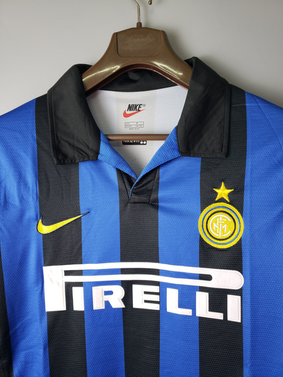 Camiseta Inter de Milán Retro Manga Larga 1998/99