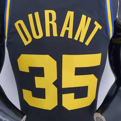 Camiseta Golden State Warriors Clásica Negra NBA 75 Aniversario