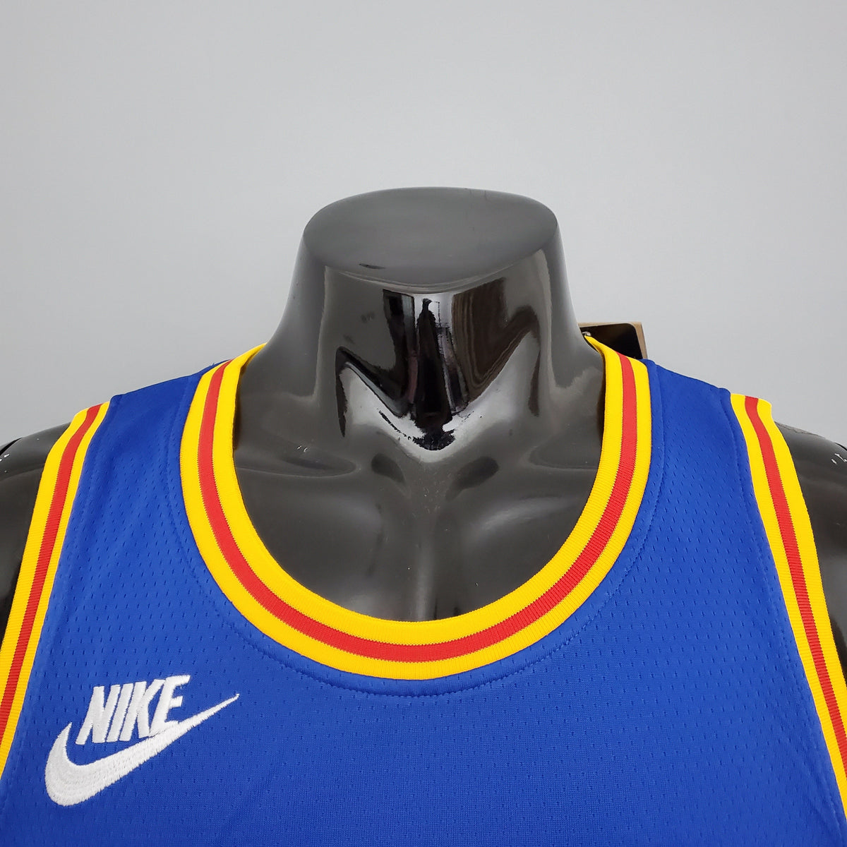 Camiseta Golden State Warriors Edición Retro Azul NBA 75 Aniversario