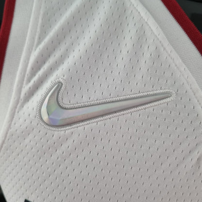 Camiseta NBA 75 Aniversario Miami Heat Blanca