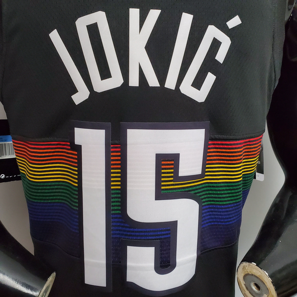Camiseta Denver Nuggets "City Edition" Negra
