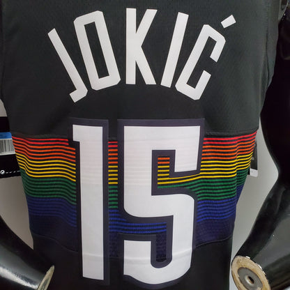 Camiseta Denver Nuggets "City Edition" Negra