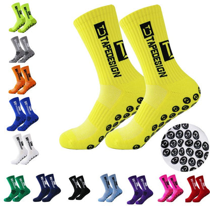 Medias Antideslizantes de Fútbol "Tape Design"