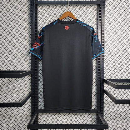 Camiseta Manchester City Visita 2023/24 Versión Fan