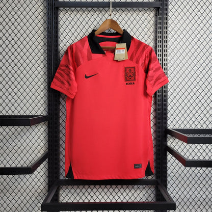 Camiseta Corea del Sur Local Qatar 2022 Versión Fan