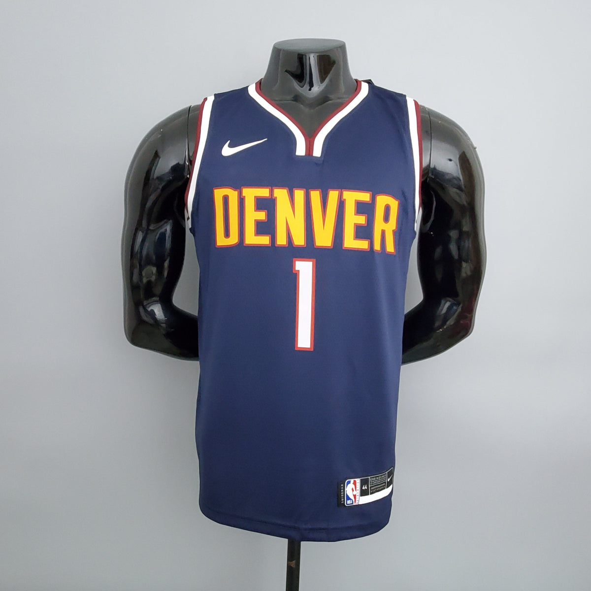 Camiseta Denver Nuggets Camiseta Azul Marino NBA