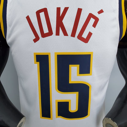 Camiseta Denver Nuggets Camiseta Blanca NBA