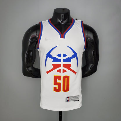 Camiseta Denver Nuggets "Bonus Edition" Blanca