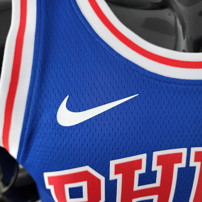 Camiseta Philadelphia 76ers Allen Iverson Azul
