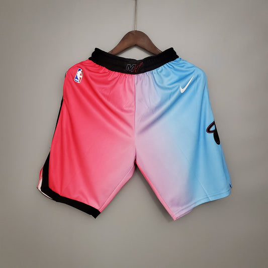 Camiseta Miami Heat "City Edition" Shorts Gradiente