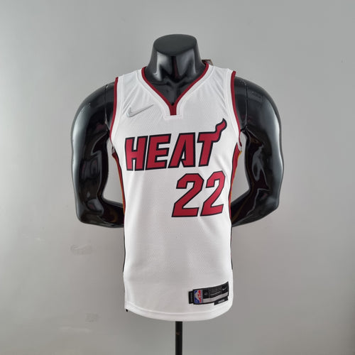 Camiseta NBA 75 Aniversario Miami Heat Blanca