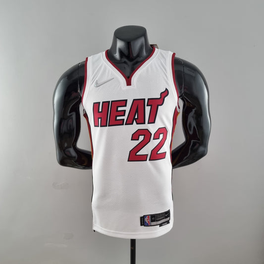 Camiseta NBA 75 Aniversario Miami Heat Blanca