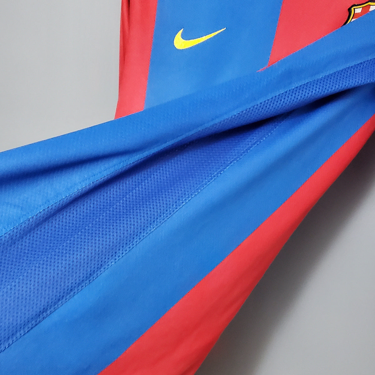 Camiseta FC Barcelona Manga Larga Retro 2006/07