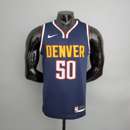 Camiseta Denver Nuggets Camiseta Azul Marino NBA