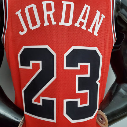 Camiseta Chicago Bulls Roja Clásica Nike Connect