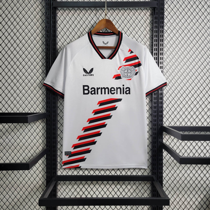 Camiseta Bayer 04 Leverkusen Visita 2023/24 Versión Fan
