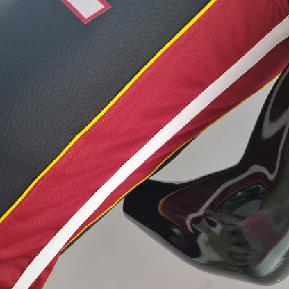 Camiseta NBA 75 Aniversario Miami Heat Negra