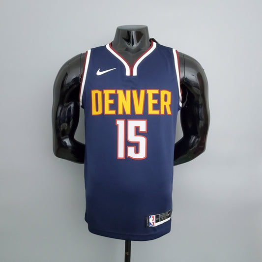 Camiseta Denver Nuggets Camiseta Azul Marino NBA