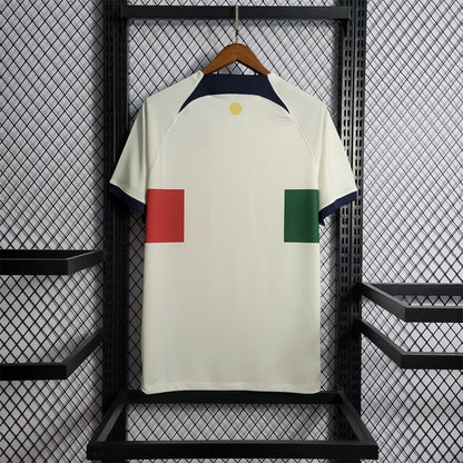 Camiseta Portugal Visitante Qatar 2022 Versión Fan