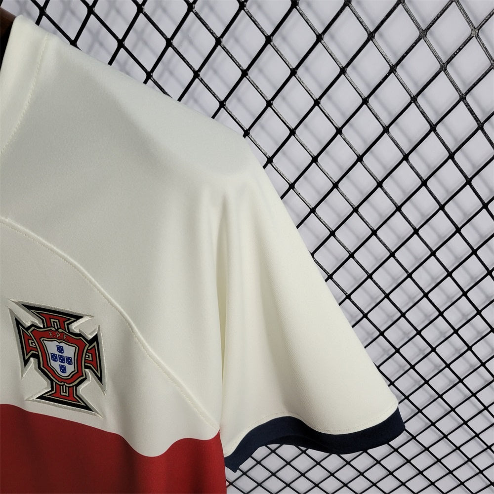 Camiseta Portugal Visitante Qatar 2022 Versión Fan